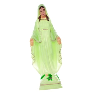 Bothyi - Estatua De La Santísima María Moderna Para Estantería, Mesa, Centro De Mesa, Decoración Del Hogar, Acentos Luminosos