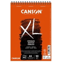 Croquera Dibujo Canson Xl Croquis 90Gr A5