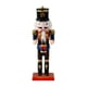 thumbnail image 1 of Adorno De Cascanueces, Figuras De Cascanueces De Navidad Para Regalos Coleccionables Para Niños, Azul Y Negro, 1 of 3