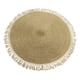thumbnail image 1 of Alfombra Yute Fibra Natural Redonda Decoración 80cm Jhn, 1 of 3