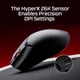 thumbnail image 4 of Mini ratón inalámbrico para juegos HyperX Pulsefire Haste 2, 59 g, 4 of 8