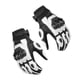 thumbnail image 4 of Guantes De Moto De Cuero PU Premium Pantalla Táctil Para Conducir En Blanco Y Negro Y Xl, 4 of 5
