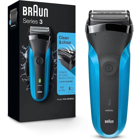 Afeitadora Eléctrica Braun Series 3 310s Wet Dry Recargable