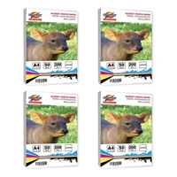 Creaprint - Papel Fotografico 200 Hojas A4 Premium Brillante 200 Grs