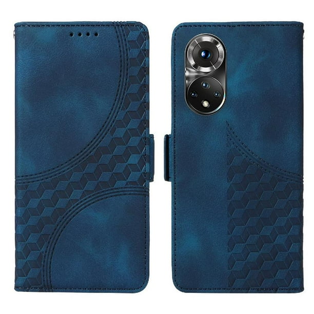 Carcasa FOXDOCK Huawei Nova 9 de cuero PU, diseño acolchado clásico, protección contra caídas y rayones