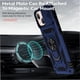 thumbnail image 5 of Estuche GANGXUN para iPhone 13 , soporte giratorio 360°, estilo mecánico y magnético, 5 of 5
