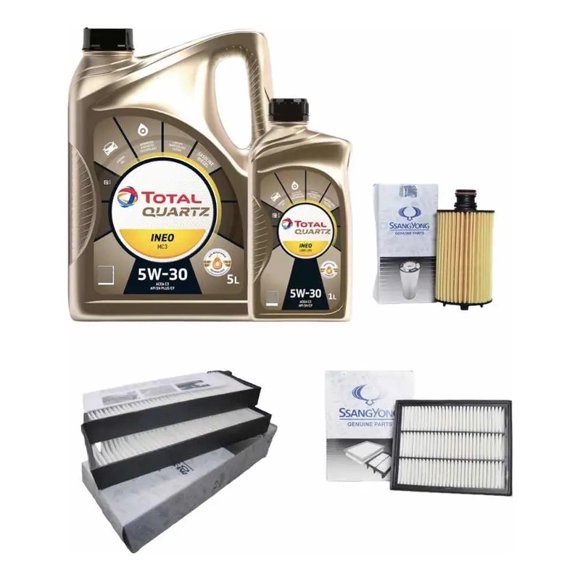 Kit Aceite + Filtro Aceite Aire Polen Actyon Sports 2015 16