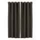 thumbnail image 1 of Pack Cortina Blackout de Argolla Café Oscuro 140 x 225 Cm, 1 of 4