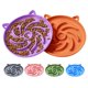 thumbnail image 1 of Comedero para gato Sarnxgr 2 piezas de silicona, puzzle de alimentación lenta, 1 of 7