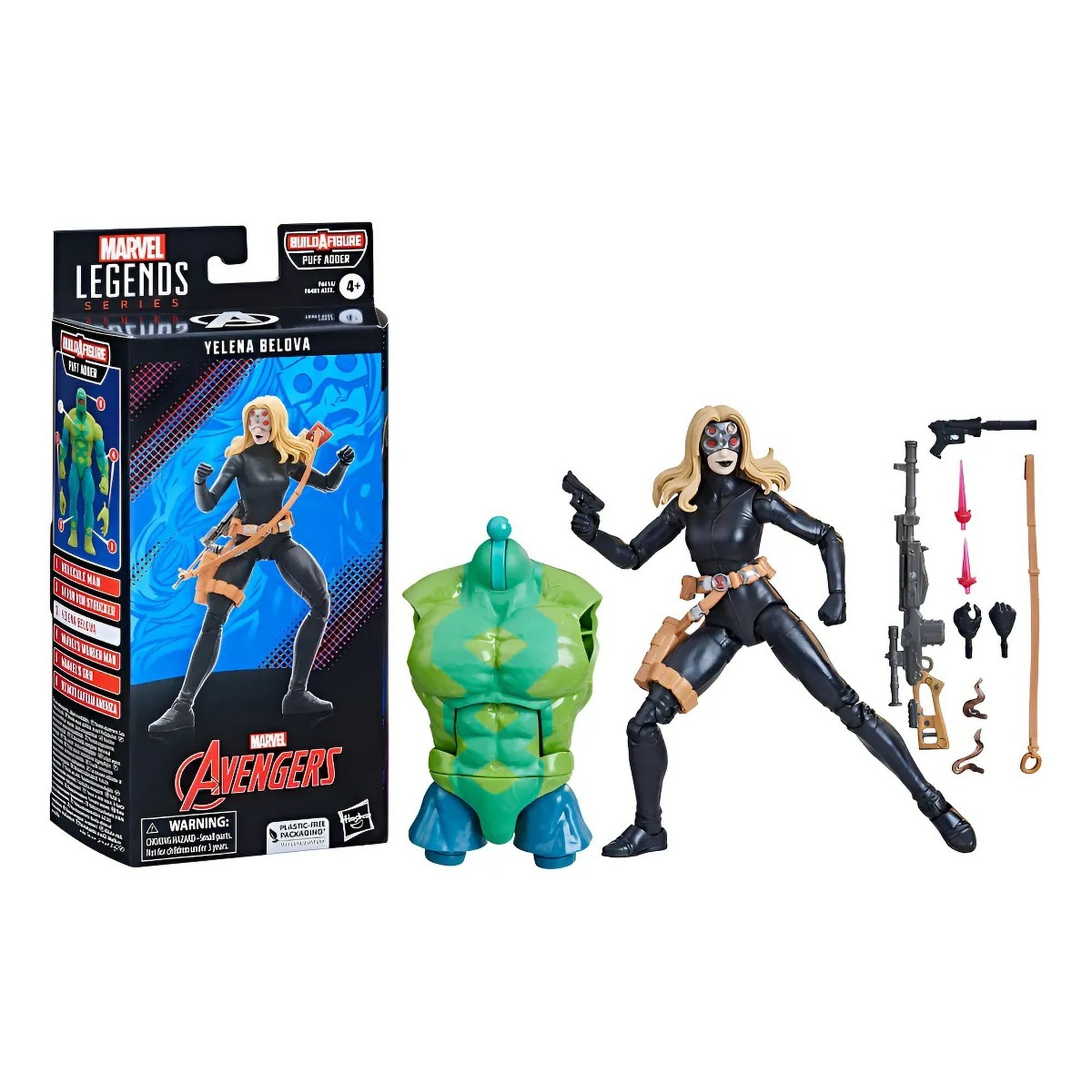 Figura De Acción Marvel Legends Series Avengers Yelena Belova