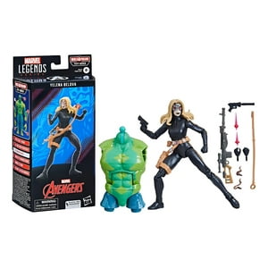 Figura Yelena Belova (Viuda Negra) | Marvel Legends Baf Crimson Dynamo