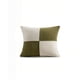 thumbnail image 2 of Pack De 4 Fundas De Cojin 45cmx45cm Chenille Rombo Color Verde, 2 of 4