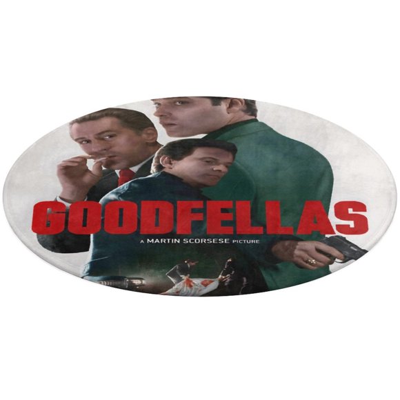 Alfombra Redonda de Felpa Coral Goodfellas 60cm