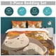 thumbnail image 5 of Natsume's Book of FriendsCartoon Collection 3-Piece Comforter Set, Personalized Bedding Decor for Kids And Teens Bed Sheets, 5 of 5