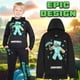 thumbnail image 2 of Conjunto de Buzo con Capucha y Joggers para Niños Minecraft Negro y Azul 13-14 Años, 2 of 5