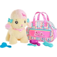 Set De Juguete De Peluche Mattel Barbie, Para Peluqueria, Caniche Con Luz