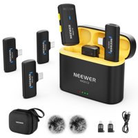 Sistema De Micrófono Lavalier Inalámbrico Neewer Km20 Para Iphone