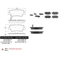 Pastillas Freno Para Auto C-Tek 102.13130
