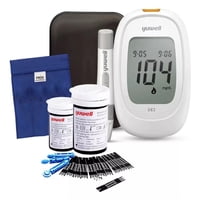 Topmedic - Glucómetro Medidor Glicemia 100C/L+ Bolsa Transporte Insulin