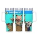 thumbnail image 1 of ¡Jakers! Las Aventuras de Piggley Winks Vaso aislado de acero inoxidable con asa, diseño temático, regalo para familia, amigos y fans; incluye pajita y encaja en el portavasos estándar, 40 oz, 1 of 6