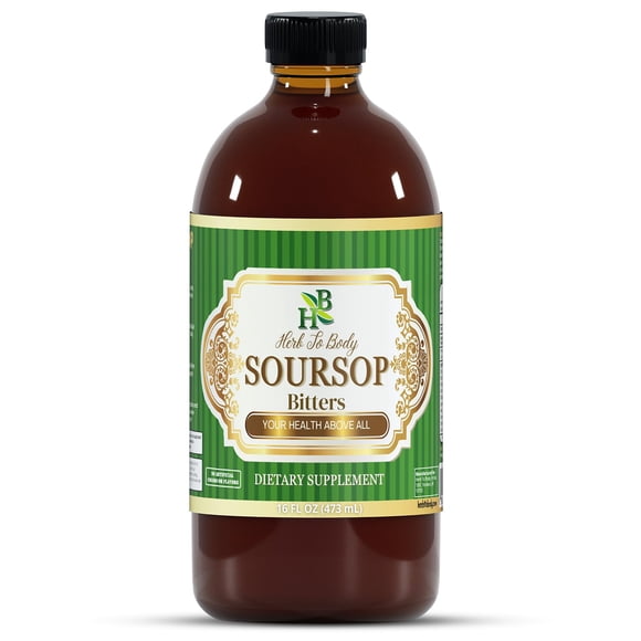 Herb To Body Líquido Amargo de Guanábana 473 ml Digestivo