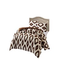 Genérico - Cobertor Con Chiporro De Jacquerd Cutting King 250X270Cm Blanco B4