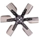 thumbnail image 3 of Aspa de Ventilador Derale 17017 17" Acero Inoxidable Resistente, 3 of 5