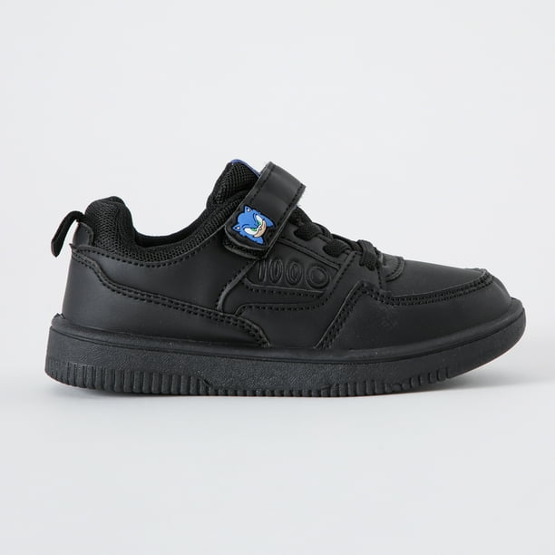 Zapatillas Escolar Niño Number Negro Sonic