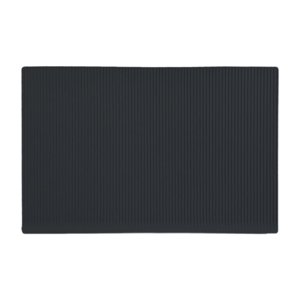 Magideal - Revestimiento De Nevera, Revestimiento De Cajón De Gabinete, Accesorio De Cocina, Protege De Derrames, Eslabón De Eslabón, Impermeable, No Resbalón De Negro