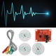 thumbnail image 3 of Kit de sensor de ECG AD8232 para monitorización de frecuencia cardíaca con línea de electrodos (CC 3,3 V), 3 of 8
