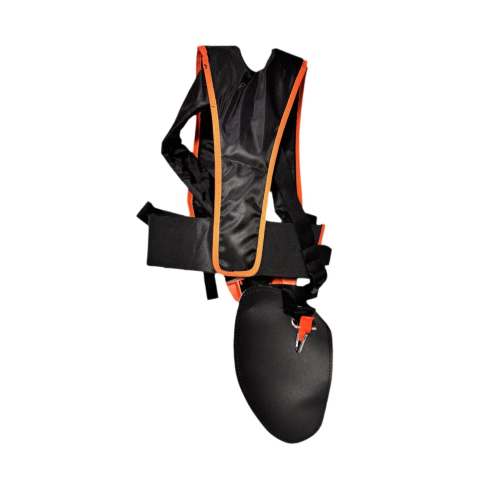 Magideal - Arnés De Hombro Para Recortadora, Arnés De Hombro Doble, Accesorio Para Malezas, Cinturón Acolchado Antideslizante Para Cortadora De Césped De Jardín.