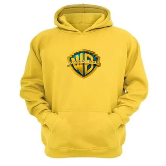 Polerón Canguro Warner Bross Amarillo Talla M Unisex