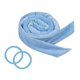 thumbnail image 2 of Diadema De Varilla Rizadora Sin Calor Para Mujer Con Scrunchies, Herramientas Para Peinar El Cabello, Azul, 2 of 5