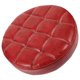 thumbnail image 5 of Taburete De Bar Redondo Con Cojín Para Asiento, Fácil Instalación, Resistente, Para Salón, Color Rojo, 5 of 5