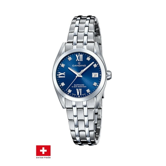 Reloj C4703/B Candino Swiss Azul Hombre Couples Classic