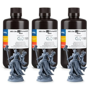 Impresora 3D De Resina Elegoo Tipo Abs 3.0 405 Nm, Curado Por Uv, 3000 Ml, Gris