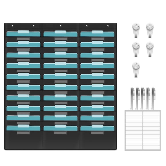 Organizador de Documentos KIKIGOAL 30 Bolsillos 120x106 cm