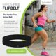 thumbnail image 2 of Cinturón FlipBelt para correr con cremallera XXL negro, 2 of 6