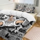 thumbnail image 1 of Monkey D Luffy Bed Duvet Cover Funny Anime Cartoon Bedding Sets Lightweight 3 Piece Comforter Sets, 1 of 5