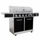 thumbnail image 2 of Parrilla a Gas de 6 Quemadores + Rostisador Interior + Quemador Lateral – Negra, 2 of 15