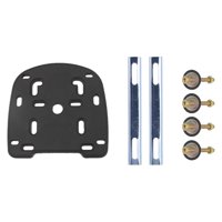 Magideal - Portaequipajes Trasero Para Motocicleta, Portaequipajes Trasero Para Motocicleta, Placa Inferior, Reemplazo Directo, Soporte De Transporte, Accesorio , Estilo Un Estilo A