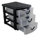 thumbnail image 2 of Caja De Almacenamiento De Sobremesa 3 Capas Marrón, 2 of 3