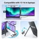 thumbnail image 4 of Monitor portátil APILDELLA de 14" FHD IPS con USB-C y HDMI, 4 of 8