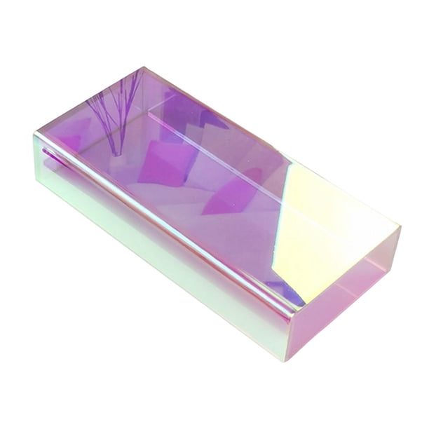 Caja de almacenamiento de pestañas postizas Organizador de acrílico Contenedor de pestañas vacías Caja de exhibición Estuche de injerto Herramienta de Vistoso