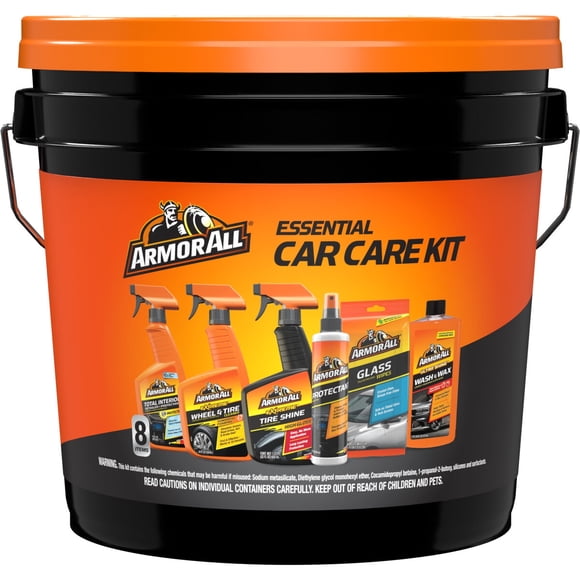 Kit Limpieza Auto Armor All 8 Piezas Universal