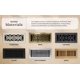 thumbnail image 4 of Rejilla de Piso Decorativa NGH412-RB 10.2 x 30.5 cm Bronce, 4 of 9