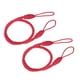 thumbnail image 2 of 2 Piezas Cortina De Cuerda Drapeado Tiebacks Borla Sala De Estar Dormitorio Rojo, 2 of 5