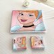 thumbnail image 5 of Princess Cartoon Series Girl 3-Pcs Bed Duvet Cover Set Microfiber Bedding Sets for Girls Kids, 5 of 5