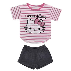 Pijama Mujer Hello Kitty Fucsia L