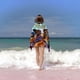 thumbnail image 2 of Iwájú Toalla de playa de secado rápido con diseño temático, regalo para mujeres y niñas, ideal para cumpleaños, fans, amantes de la música, uso en la playa o al aire libre, 78 × 180 cm, 2 of 6